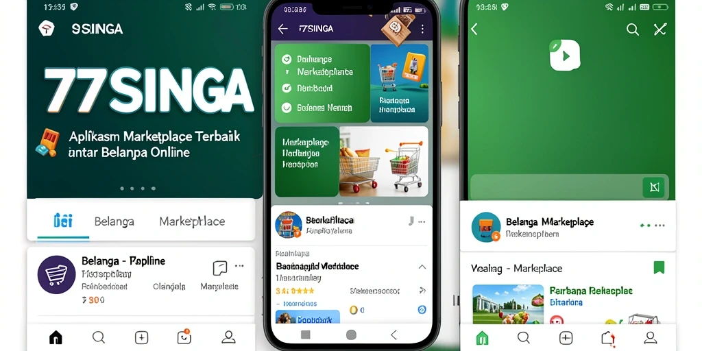 Tampilan antarmuka aplikasi 77SINGA yang menarik dan intuitif.