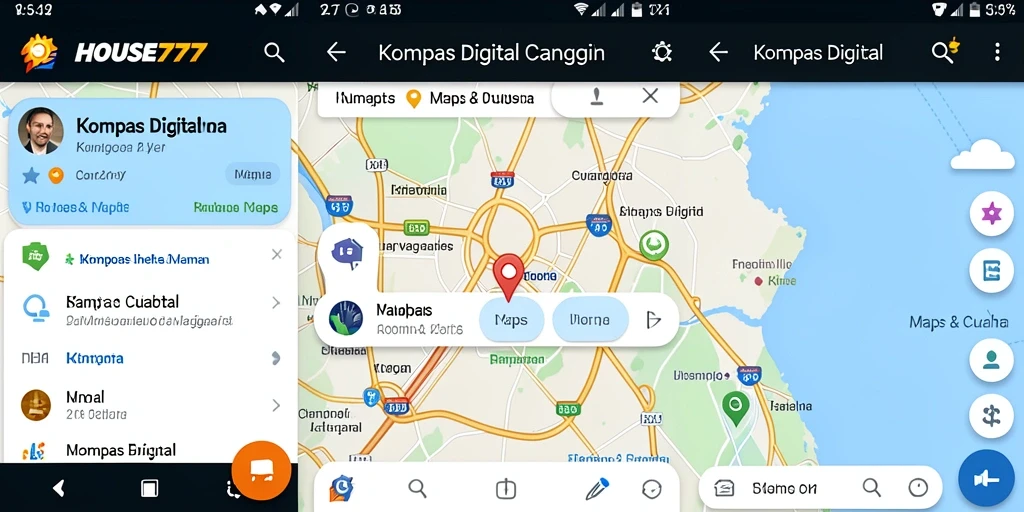 Antarmuka aplikasi HOUSE777 yang sederhana dan informatif.