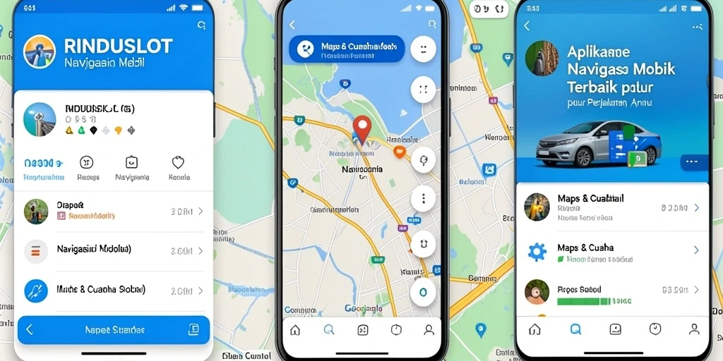 Tampilan antarmuka RINDUSLOT yang intuitif dan informatif.