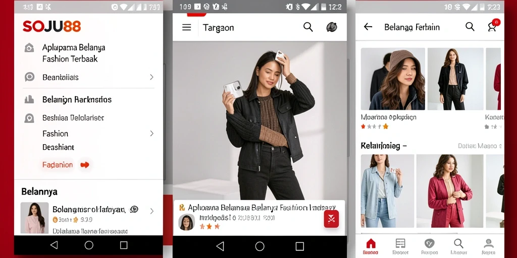Tampilan antarmuka SOJU88 yang stylish dan modern.