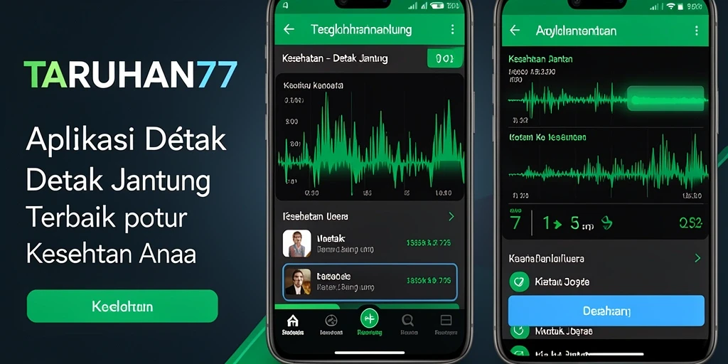 Antarmuka TARUHAN77 menunjukkan fitur pemantauan Detak Jantung yang intuitif.