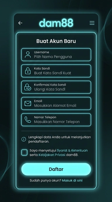 Panduan Lengkap Registrasi Akun dam88 untuk Pengguna Android